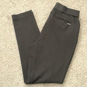 Anne Klein Black Pull On Slim Ankle Pants